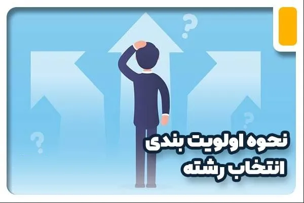 نحوه اولویت بندی انتخاب رشته کنکور