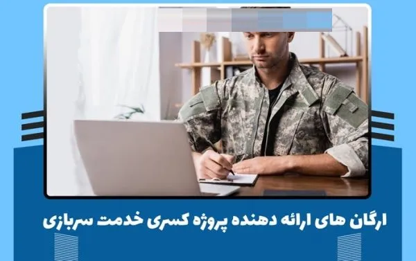 فهرست ارگان هایی که پروژه‌های کسری خدمت دارند