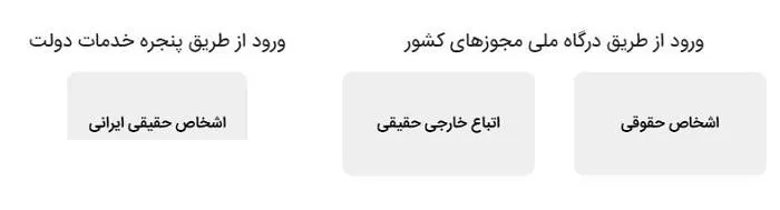 ورود به سایت ثبت نام پروانه کسب