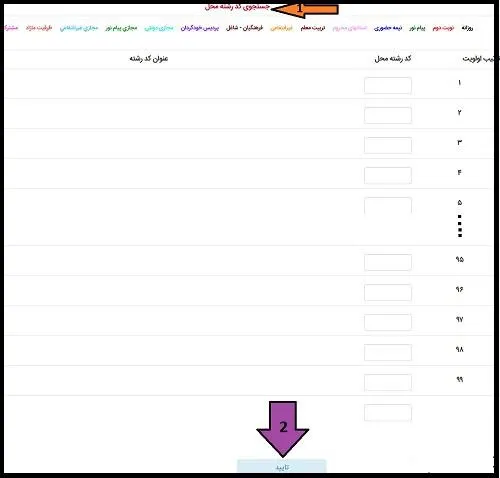 پذیرش براساس سوابق تحصیلی 1402