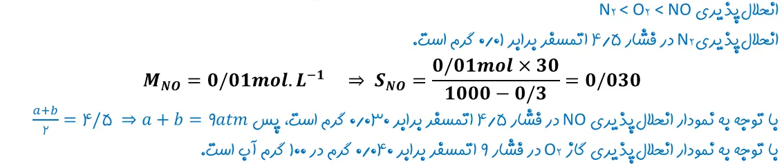 پاسخ تشریحی سوالات شیمی کنکور تجربی سوال 4
