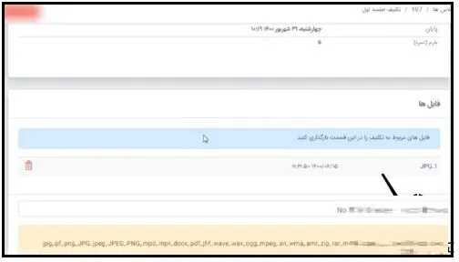 راهنمای ارسال تکالیف در سایت ریلاین پیام نور