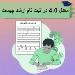 معدل 0-4 در ثبت نام ارشد چیست
